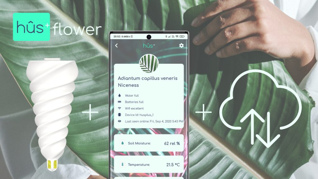 flower pro connected wlan und app